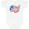 thumbnail image 3 of Inktastic Stylized American Flag Fourth of July Boys or Girls Baby Bodysuit, 3 of 5