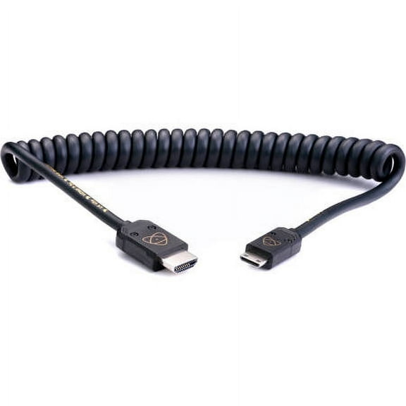 Atomos AtomFLEX HDMI to Mini-HDMI Coiled Cable (16 to 32")