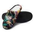 thumbnail image 4 of Mens Cozy Slippers My Hero Academia Warm Soft Plush Slipper Slip-on House Shoes for Home Indoor Outdoor, 4 of 7