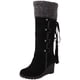 thumbnail image 1 of Botas de invierno Mujer Tacones altos Botines Zapatos Adepaton WMZL-66-26, 1 of 4