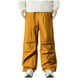 thumbnail image 2 of Pantalones largos para hombre, con protección solar, color liso, cintura elástica y cordón ajustable., 2 of 8