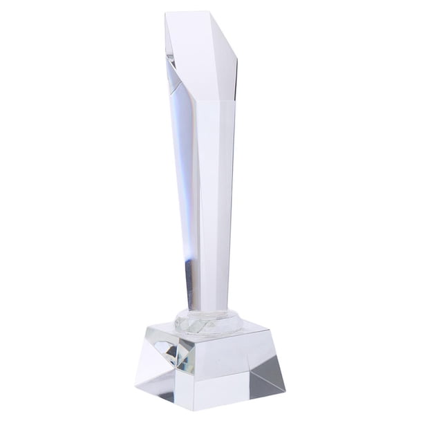 Premio Crystal 29cm Heoght Hexagon Cant Trophy para El Del Soprts Sunnimix Trofeo de la competencia Copa