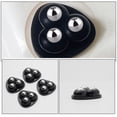 thumbnail image 3 of unbranded 12Ud Autoadhesivas Con Estructura Triple Bola Para Uso En Muebles En Negro, 3 of 8