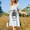 thumbnail image 4 of Vestido de manga corta Sunshine, vestidos de fiesta 2025, vestido de fiesta de noche, vestidos de manga larga, vestido, 4 of 7