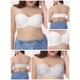 thumbnail image 2 of Sujetador bandeau convertible invisible de talla grande sin tirantes para mujer, 2 of 8