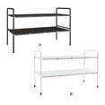thumbnail image 2 of Cateissary Estante de fregadero de función fuerte, almacenamiento retráctil para gabinetes de cocina, cajón de estante de almacenamiento de Organizadores de utensilios de cocina Blanco, 2 of 6