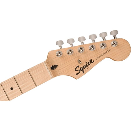 Squier by Fender / Sonic Stratocaster HSS Maple Fingerboard Black Pickguard Black スクワイヤー スクワイヤー バイ フェンダー エレキギター