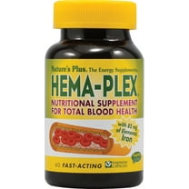 Nature's Plus Hema-Plex with Iron 60 VegCap