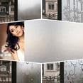 thumbnail image 4 of Waterproof Frosted Privacy Bathroom Office Home Window Door Glass Decor Cover Film Static Cling PVC Frosting Sticker 45x200CM, 4 of 5