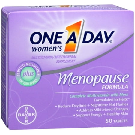 One-A-Day La ménopause Formule complète Comprimés pour multivitamines 50 femmes (Pack de 4)