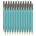 thumbnail image 1 of Uxcell HB Drawing Pencils for Sketching, 24PCS Sketch Pencils for Drawing Art Pencils Graphite Wood Pre-sharpened for Drawing Sketching Artist, Hexagonal, Black Refill, Green/Black Pole, 1 of 6