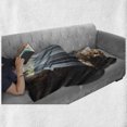 thumbnail image 6 of Nature Soft Flannel Fleece Blanket, Sunbeams to a Natural Cave into a Hole Rock Formations Outdoorsy Hiking Photo, Cozy Plush for Indoor and Outdoor Use, 60" x 80", Brown and Beige, by Ambesonne, 6 of 6