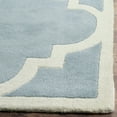 thumbnail image 3 of SAFAVIEH Chatham Hayden Geometric Wool Runner Rug, Blue/Ivory, 2'3" x 11', 3 of 8