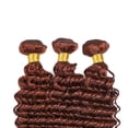 thumbnail image 4 of Hair Bundles Fridnae, rojo cobre #33, onda profunda, 30 cm, 35 cm, 40 cm, 4 of 6