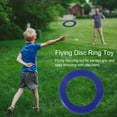 thumbnail image 6 of Tnobhg Kids Outdoor Flying Disc Ring Beach Garden Lawn Courtyard Throwing Ring Game Colorful Hollow Flying Saucer Toy Parent-child Family Game Boys Girls Gift, 6 of 7
