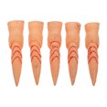 thumbnail image 1 of MasteelfCA 5Pcs Delicate Halloween Fake Finger Covers Party Cosplay Long Fake Nail Covers, 1 of 7
