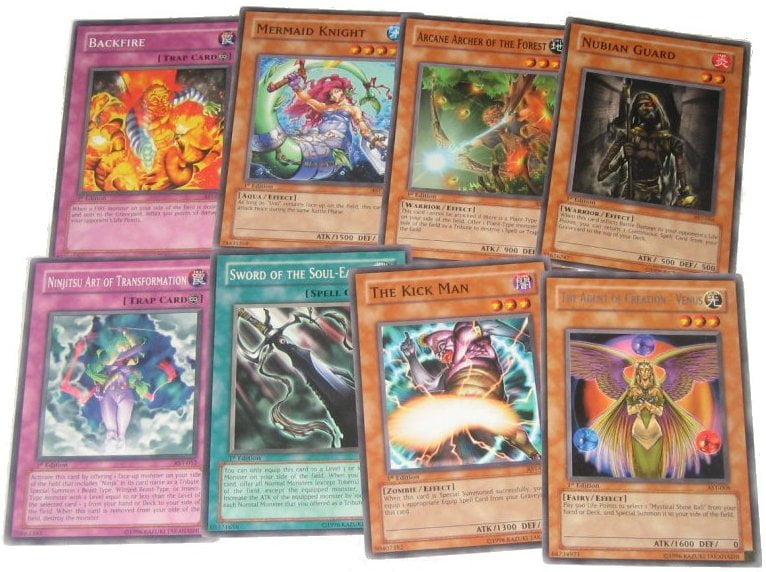 Yugioh 1st Edition Card Set (Lot of 8) Yu Gi Oh