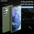 thumbnail image 3 of Slim Fit Case for Samsung Galaxy S23 Ultra (Not Fit S23),Rugged Shield Phone Case with Military Grade Shockproof,Drop-Tested and Camera Lens Protection Cover for Galaxy S23 Ultra, HD Green, 3 of 16