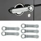 thumbnail image 5 of 5PCS Car Door Handle Shell Frame Glossy Cover Trim Fits for Jeep Wrangler JK 2007-2017, 5 of 5