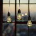 thumbnail image 5 of 3D Firework Bulb Starry Light Bulb, E26 3W Retro Edison Bulb, Warm White Light for Holiday Christmas Decoration Bar Glass LED Lamp, 5 of 7