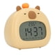 thumbnail image 5 of Reloj Despertador Capybara, Múltiples Tonos De Llamada, Luz Nocturna, Recargable, Exquisito Reloj Despertador Para Compañero De Sueño, 5 of 7