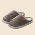 thumbnail image 5 of SKIYLEVZ Fuzzy Slippers for Women House Slippers with Comfortable Soft Arch Fleece Lined Slipper Slip On Footwear Cozy Flat Platform Slipper Winter Fashion Home Slipper, 5 of 6