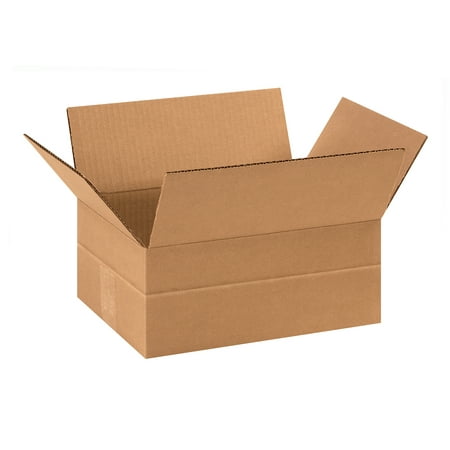UPC: 0812578007424 | Box Partners Multi-Depth Corrugated Bxs 11 3/4×8 3/4×4.75 Kraft 25BDL – BXP MD1184SC