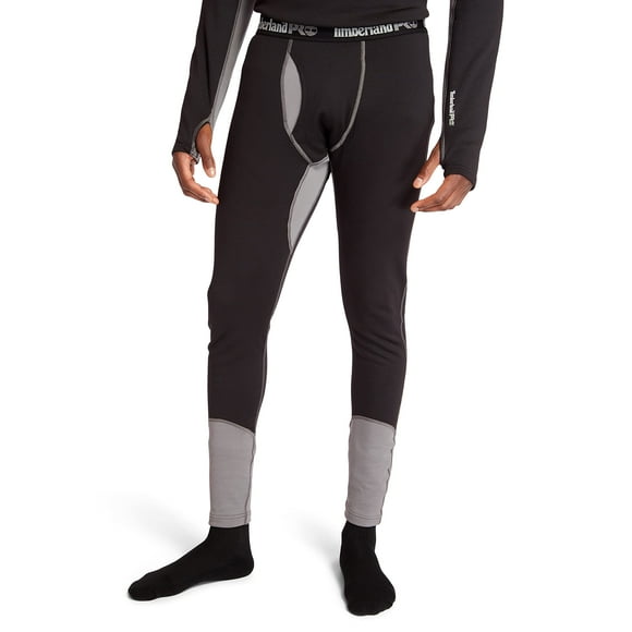 Timberland PRO Men's Skim Coat Thermal Bottom, Jet Black, Large