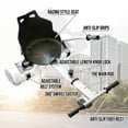 thumbnail image 5 of Cynetus Adjustable HoverCart HoverKart Go Cart Hover Cart Seat Hoverboard Seat Attachment for Electric Hoverboard self-stabilizing Scooter, 5 of 7