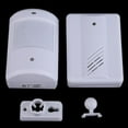 thumbnail image 1 of Security Alarm Wireless Welcome Doorbell Home Security Alarm Wireless Infrared Doorbell Detector Alarm Visitor Guest Entry Doorbell Chime for Home Security Protection 2 Probes and 1 Host, 1 of 6