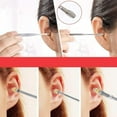 thumbnail image 4 of 6Pcs Stainless Steel Spiral Spring Ear Picks Spoon Wax Removal Cleaner Pickers set with Box, 4 of 8
