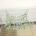 thumbnail image 4 of Net Cage Hanging Pet Activity Toy for Hamster Ferret Small Animal Parrot Climbing Ladder Cotton Rope, 4 of 5