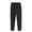 Black, variant on KAUOD Girls Cotton Sweatpants Straight High Waist Stretchy Joggers Pants Kids Fall Casual Hiking Fleece Trousers Bottoms