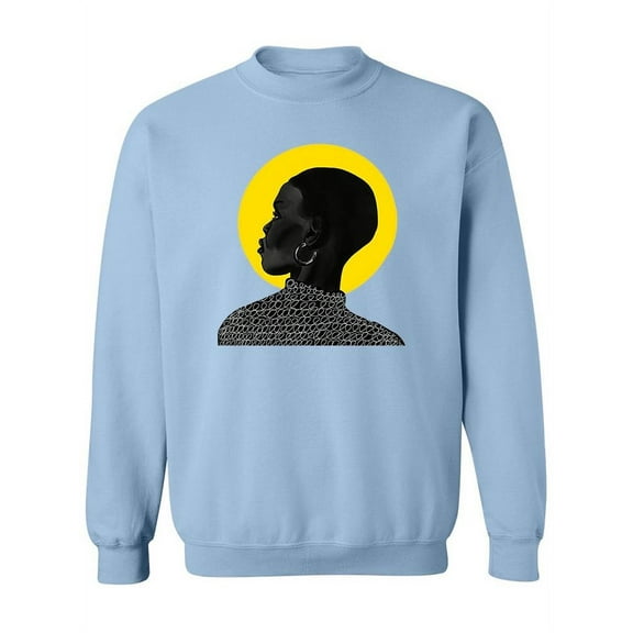 Woman Back Portrait Sweatshirt Women -Image by Shutterstock, Female x-Large