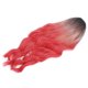 thumbnail image 1 of Pelucas de pelo de cosplay Pelucas de pelo falso de color rosa rojo colorido para fiesta de Halloween Carnaval Conciertos de vida nocturna 66cm Khall 1.41321E+12, 1 of 6