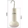 thumbnail image 3 of Linterna de bombilla LED alimentada por energía solar | Lámpara portátil de camping al aire libre para tienda de campaña, senderismo, pesca, emergencia | USB recargable, 1200 mAh, cable de 9,8 pies, 3 of 8