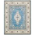thumbnail image 2 of Rugs.com Rabia Collection Rug – 8' x 10' Blue Low Rug Perfect For Living Rooms, Large Dining Rooms, Open Floorplans, 2 of 9