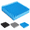 Blue, variant on Egg Crate Foam Seat Cushion, 20 x 20 x 4 in, Breathable Chair Pad for Office Chair, Car Seat and Recliner, blue 1 Pack