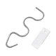 thumbnail image 1 of Peanut Butter Stirrer Scraper Set Stainless Steel Peanut Butter Mixer Nut Butter Churner Stirrer Stirring Tool for Jam Butter Sauces, 1 of 5