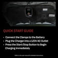 thumbnail image 3 of Schumacher Electric 8A Car Battery Charger and Maintainer, 3-in-1 Solution, 12V Sport, Auto, and Marine Batteries, SC1279, 3 of 7
