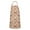 Beige Christmas Gingerbread, variant on Beige Christmas Gingerbread Man Apron-Garden Aprons for Women with Pockets-Cotton Linen Waterproof Kitchen Cooking Gardening Aprons Adjustable for Kitchen,Cooking,BBQ and Salon 32"x27"