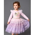thumbnail image 6 of Disney Toddler Girls Princess Long Sleeve Ballerina Tutu Dress (Pink, 6), 6 of 7