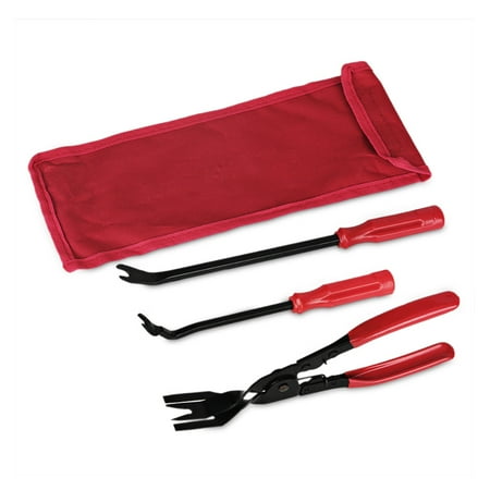 

OOKWE 3Pcs Auto Door Clip Panel Trim Removal Wedge Car Disassembly Hand Tools Plastic Wedge for Car Door Panel