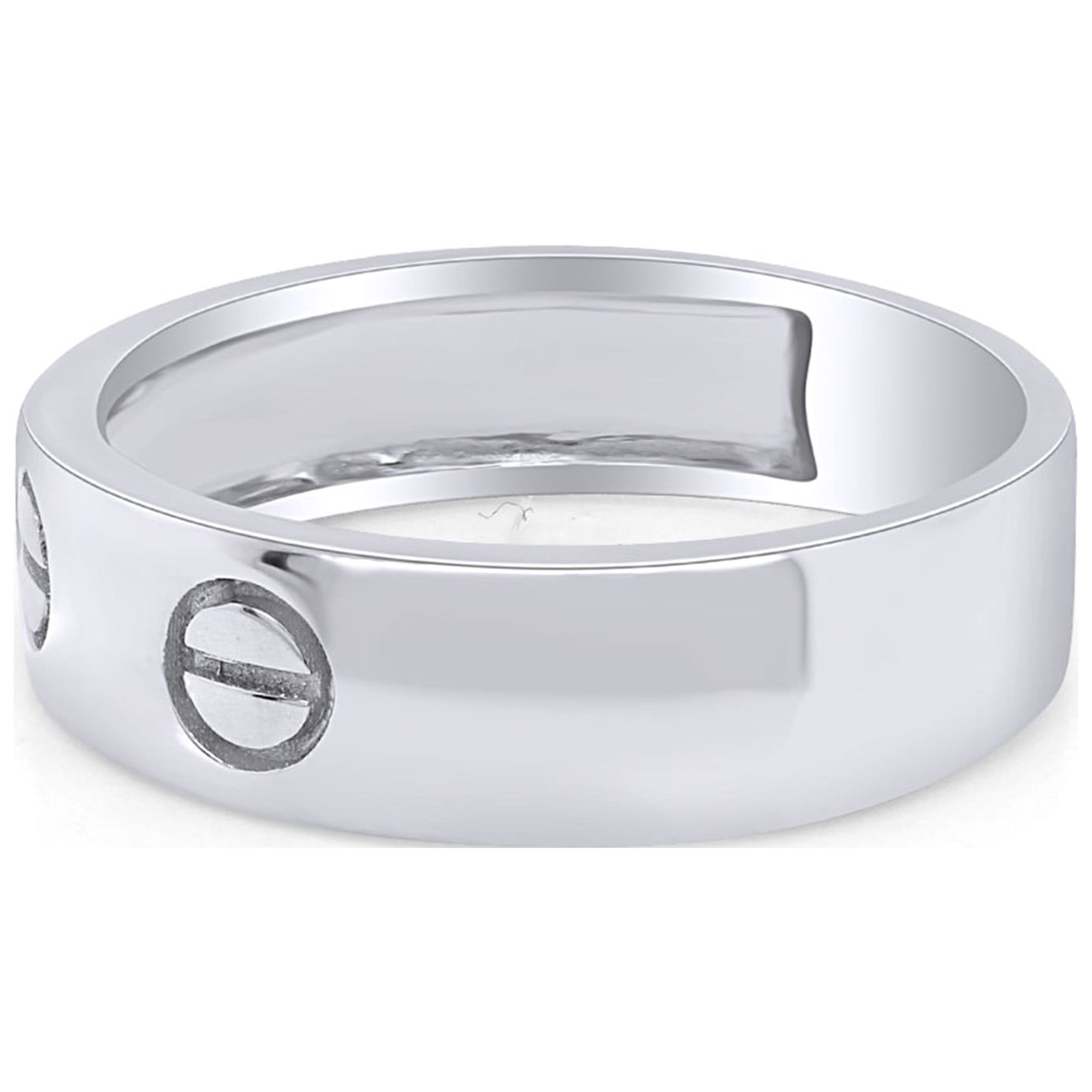 FashionJunkie4Life Sterling Silver Braided Ring - 5mm Wide Unisex Band, Sizes 8-17 - View #12
