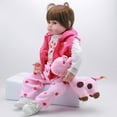 thumbnail image 4 of Muñeca Reborn, bonita, 46 cm, con ropa, biberón y chupete, 4 of 5