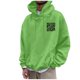 thumbnail image 5 of WILLBEST Sudaderas para Hombre y Mujer, Suéter con Capucha y Bolsillo De Manga Larga con Estampado De Coco Qr Divertido De Color Sólido para San Valentín, Otoño e Invierno Grande, 5 of 6