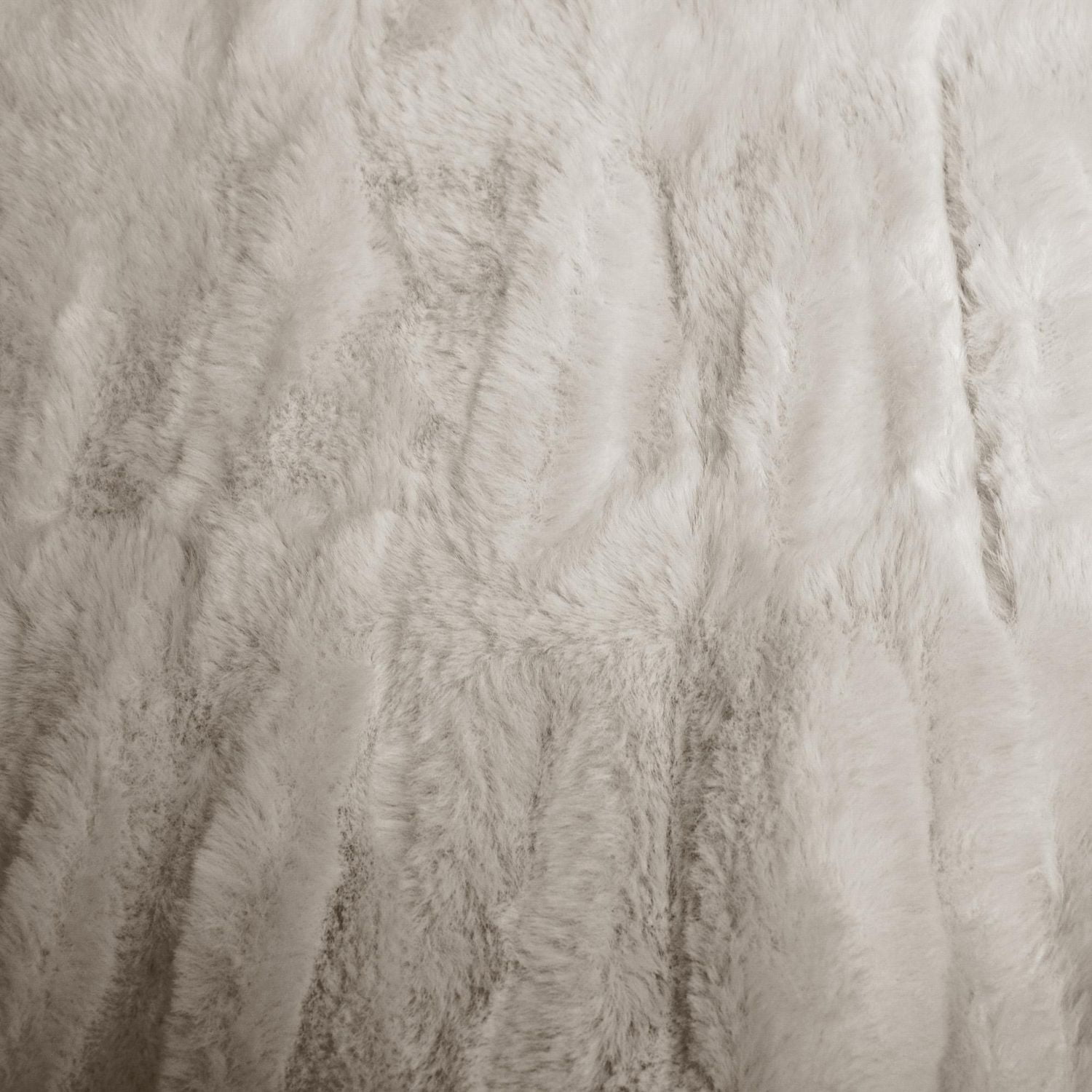 Faux Fur Throw Taupe