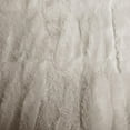 thumbnail image 4 of Faux Fur Throw Taupe, 4 of 4