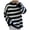 Black, variant on FRSASU Women'S Sweater Clearance,Women Loose Full-Sleeve O Neck New Trend Striped Sweater Pullover