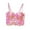 Pinks, variant on LLYWEY Women's Bras Discounts Wire-Free Sports Bra Women Ladies Full Coverage Bra Style-851 Women Lightly Lined Bra Feature Adult Female Yoga Sports Bras Pinks 36B